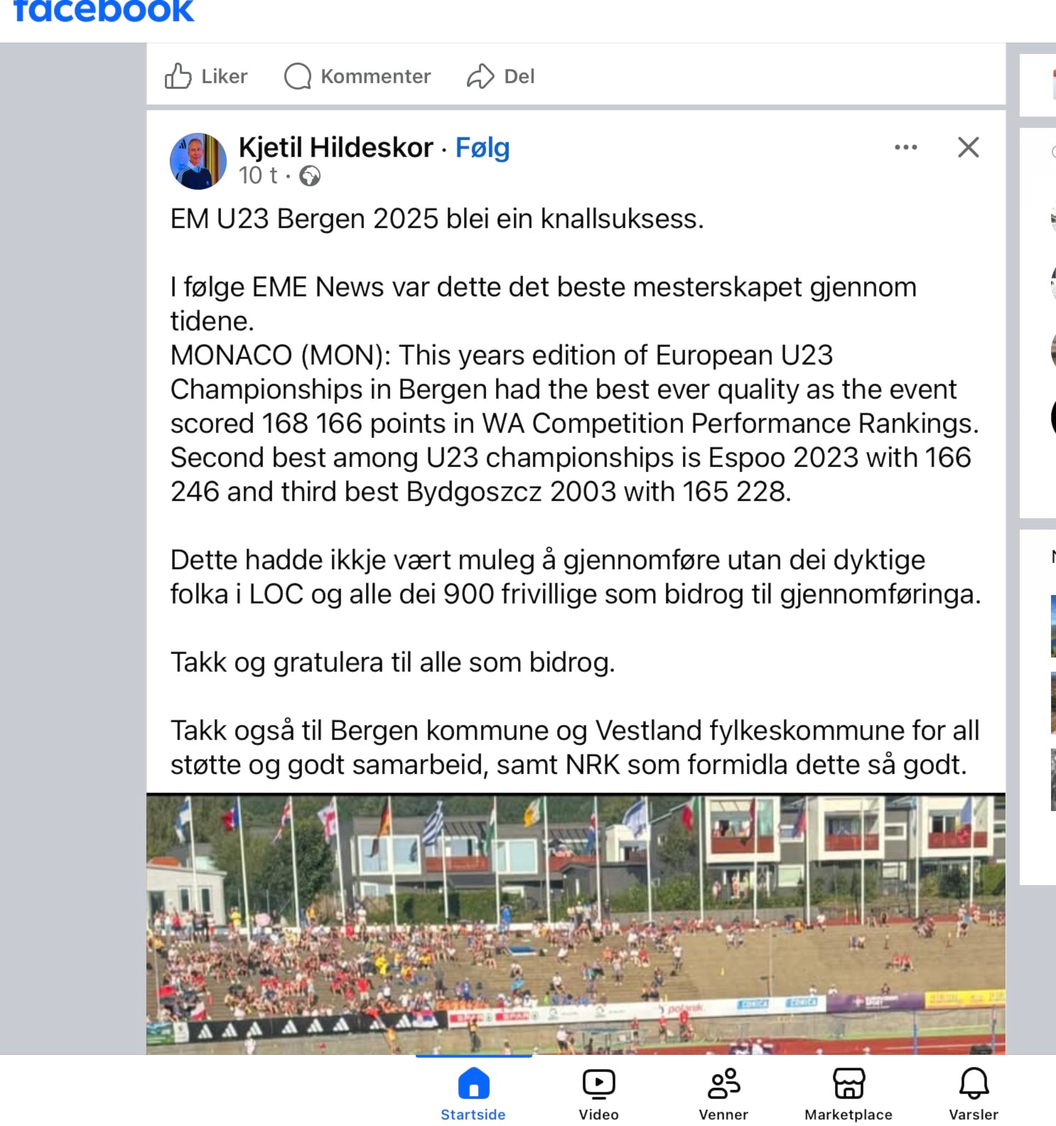 The best European Atletics Championships ever
